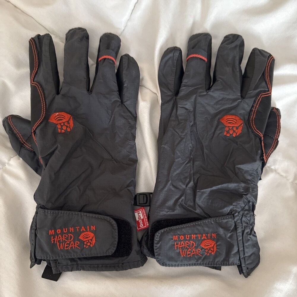Mountain Hardwear Plasmic Out Dry Gloves Black Men's Medium